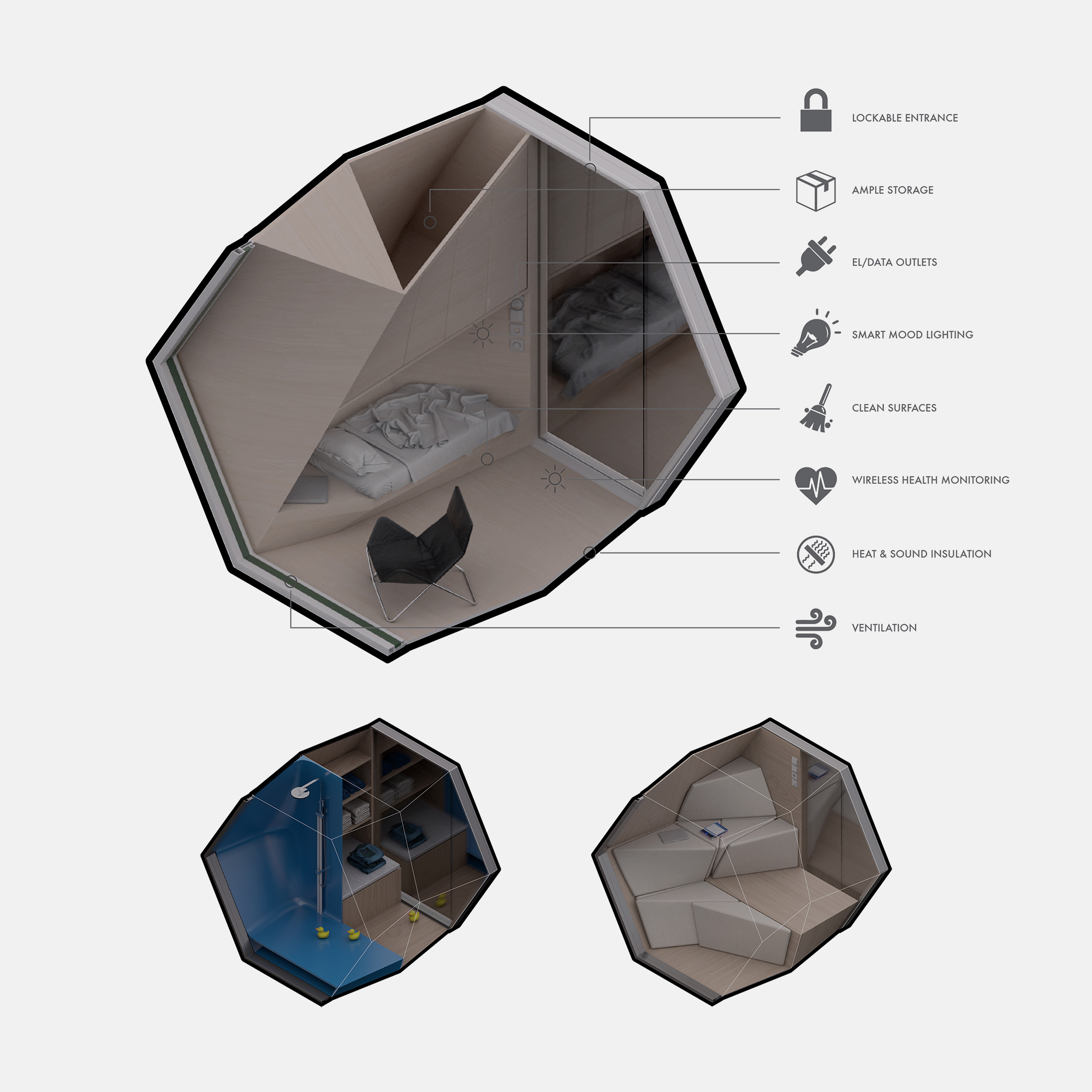 Shelter with Dignity Cutaway.